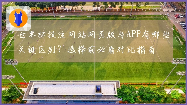 世界杯投注网站网页版与APP有哪些关键区别?选择前必看对比指南